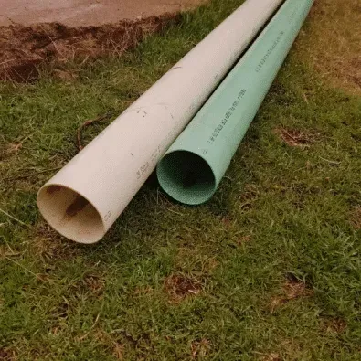 Drain pipes of two sizes in Baton Rouge, LA